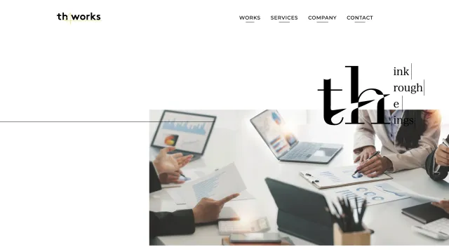 株式会社th4worksコーポレートサイト